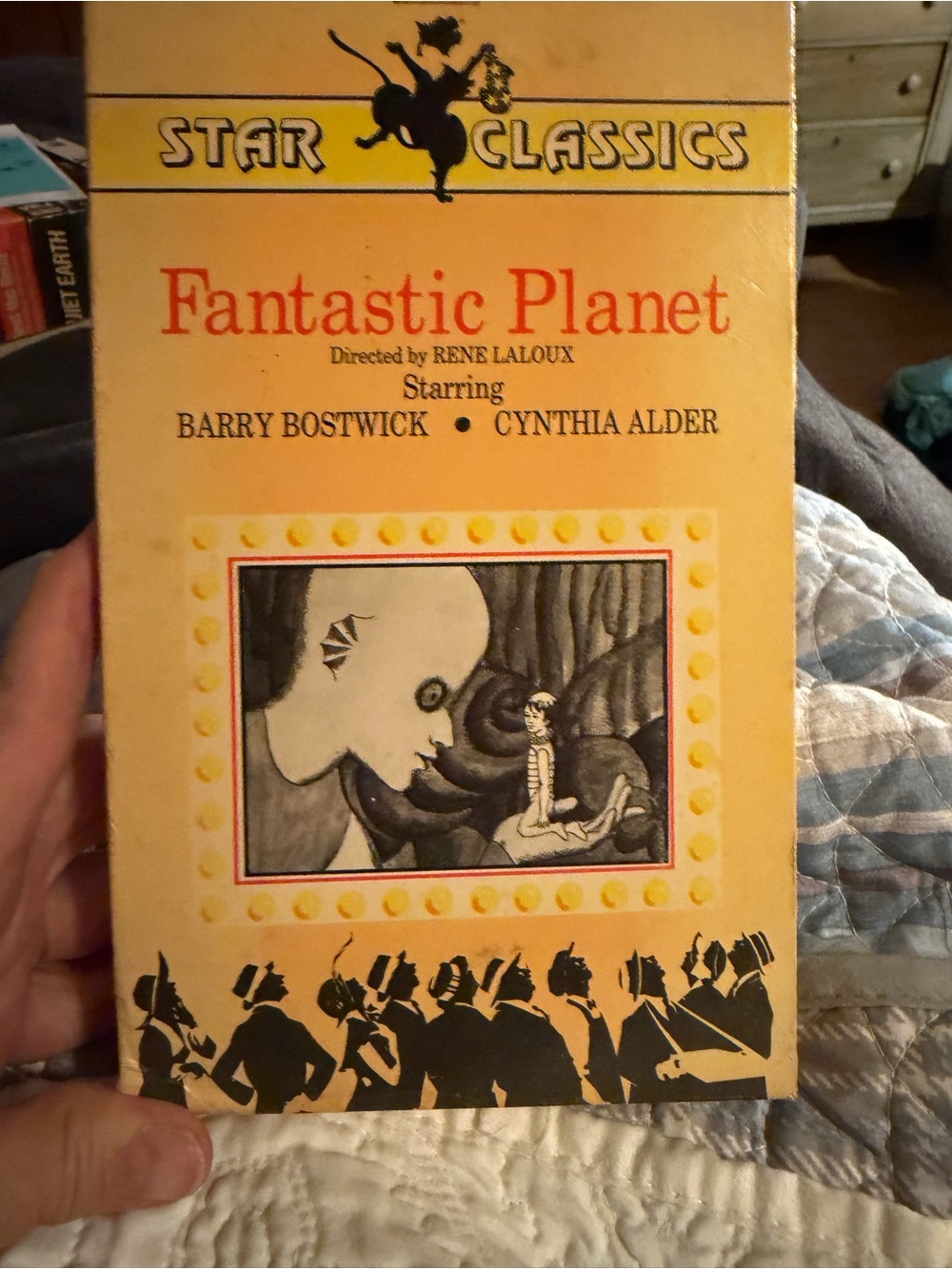 Classic Fantastic Planet VHS Cover